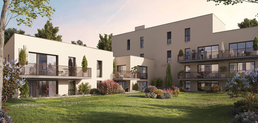 Programme immobilier neuf CANOPÉE II - Vertou à deux pas du parc de la Douve (44120) - Référence : 11574