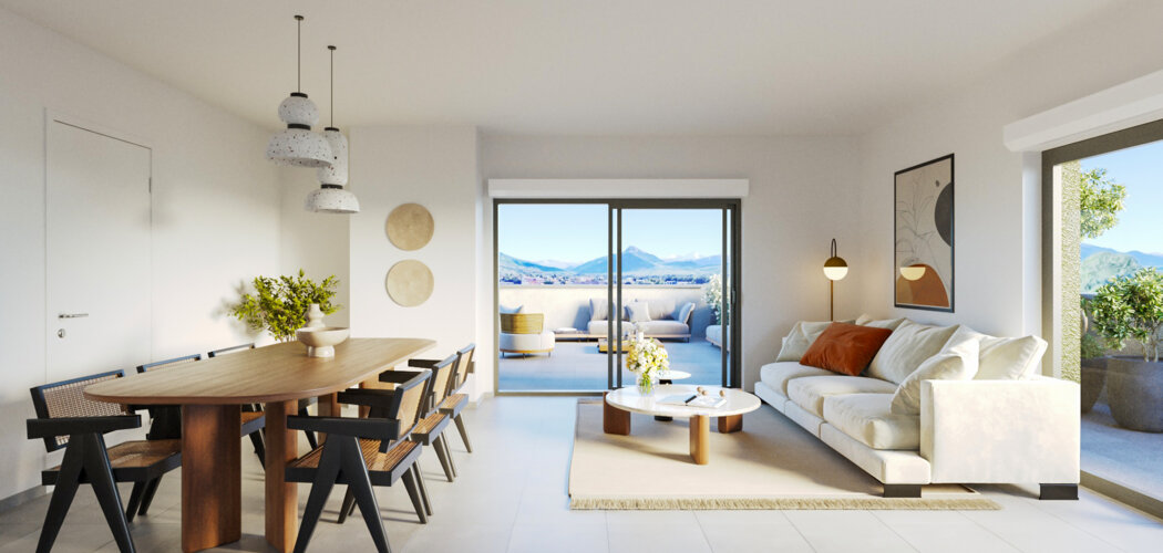Programme immobilier neuf Via Verde - Vétraz-Monthoux : appartements neufs à 10 min d’Annemasse, proche du lac Léman et des stations de ski (74100) - Référence : 15624