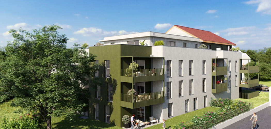 Programme immobilier neuf Via Verde - Vétraz-Monthoux : appartements neufs à 10 min d’Annemasse, proche du lac Léman et des stations de ski (74100) - Référence : 15624