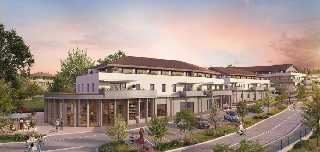 Programme immobilier neuf Montézia - Vétraz-Monthoux panorama Mont Salève à deux pas de Genève (74100) - Référence : 16220
