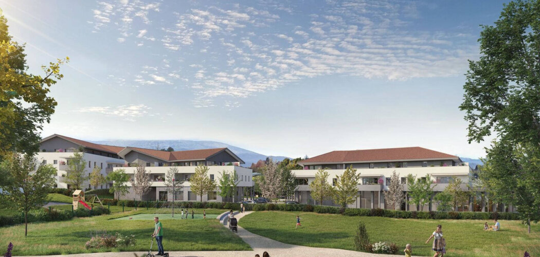 Programme immobilier neuf Montézia - Vétraz-Monthoux panorama Mont Salève à deux pas de Genève (74100) - Référence : 16220