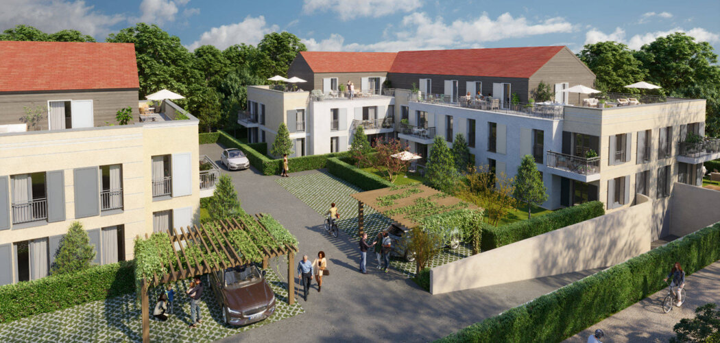 Programme immobilier neuf LE CLOS SAVART - Viarmes à proximité de la gare et de la ligne H (95270) - Référence : 16559