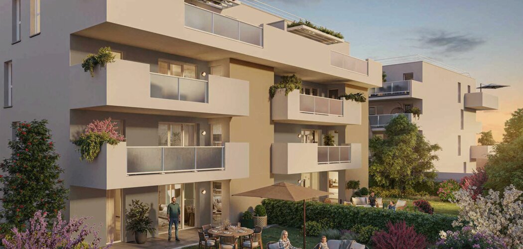 Programme immobilier neuf Symphonia - Vias quartier Font Longue proche plage (34450) - Référence : 15171