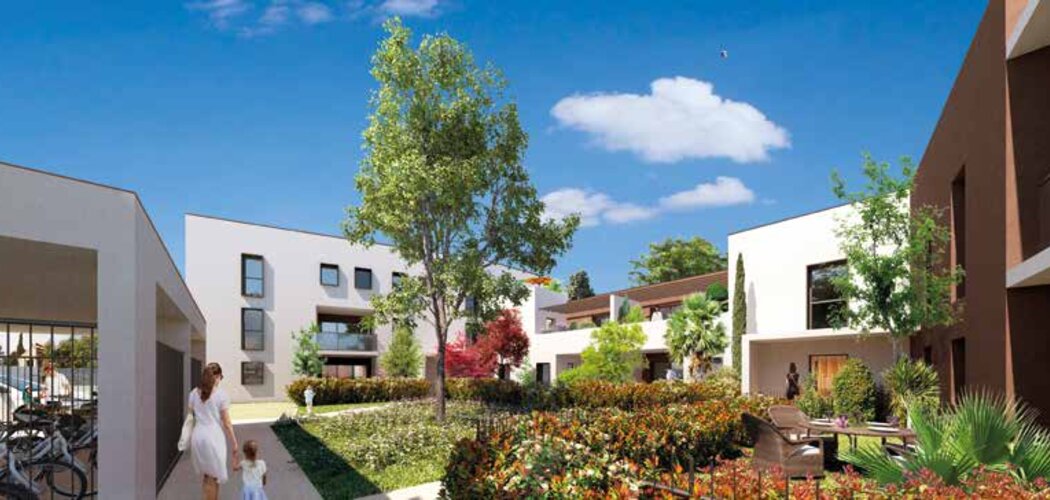 Programme immobilier neuf carré vias - Vias, résidence neuve à 400 m de la Mairie et proche d’Agde (34450) - Référence : 9109