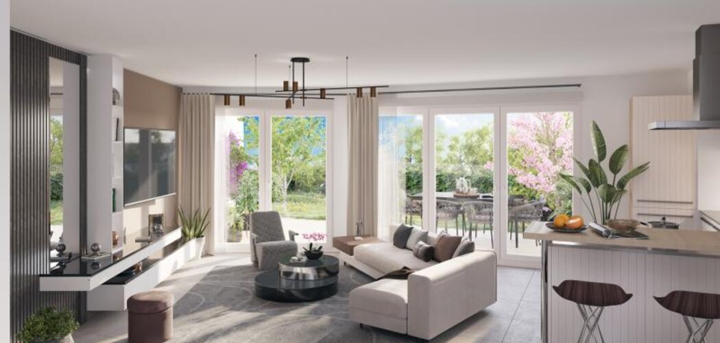 Programme immobilier neuf Villa soléa - Vic-la-Gardiole : appartements neufs du 3 au 4 pièces proche des plages (34110) - Référence : 15090