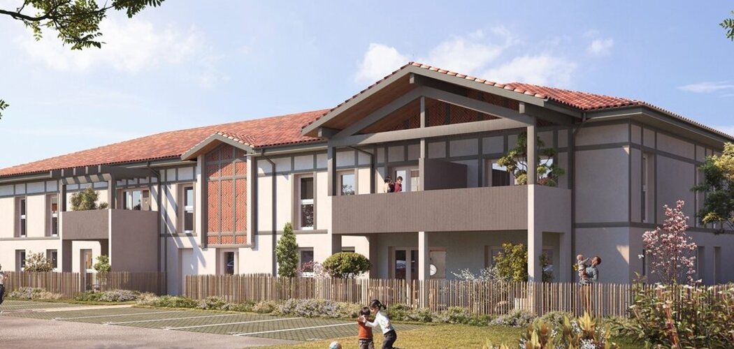 Programme immobilier neuf LE CLOS D'HUCHET - Vielle-Saint-Girons résidence à proximité de la  plage (40560) - Référence : 15452