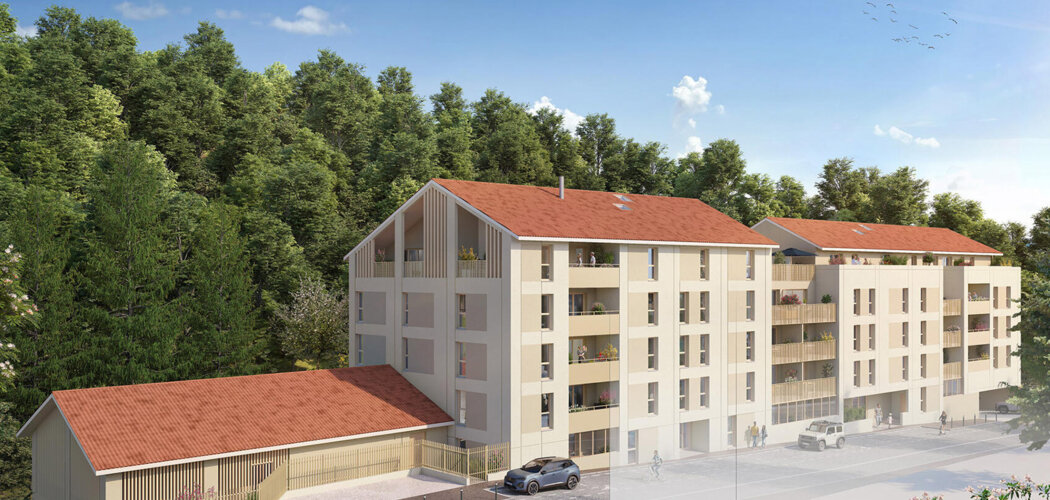 Programme immobilier neuf Rive et Colline - Vienne aux portes de Lyon en 25 min de train (38200) - Référence : 15458