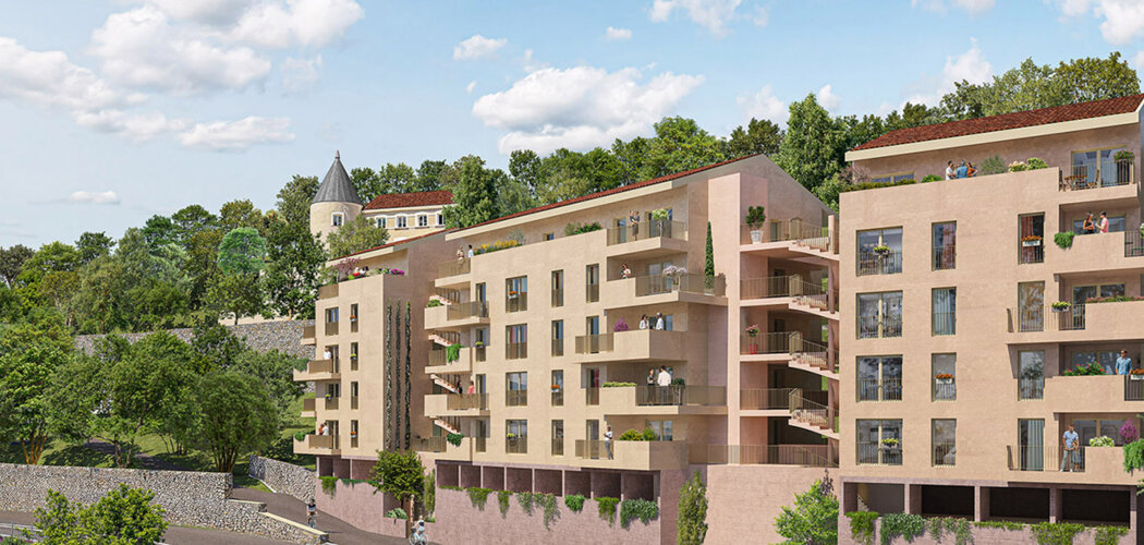 Programme immobilier neuf Belvédère de la Sévenne - Vienne logements lumineux sur les hauteurs proche centre ville (38200) - Référence : 17451