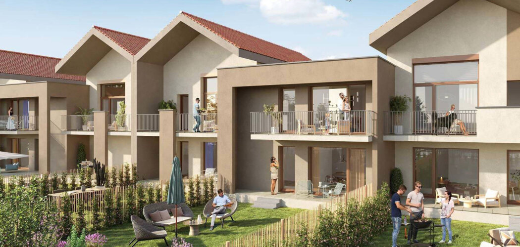 Programme immobilier neuf Le Pré des Libellules - Vif : appartements neufs du 2 au 5 pièces en écrin de nature à 4 min de l’A51 (38450) - Référence : 15448