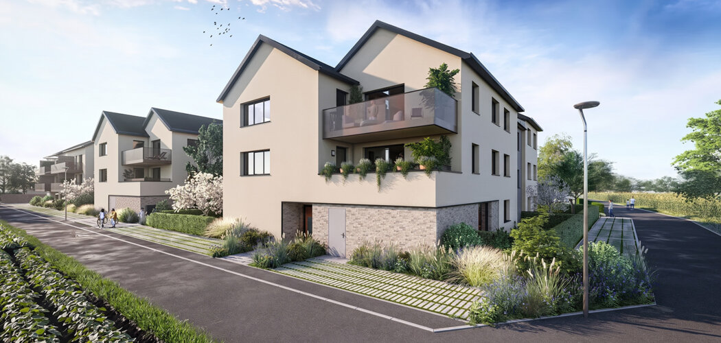 Programme immobilier neuf ALLURE - Village-Neuf cadre résidentiel proche de Bâle (68128) - Référence : 18153