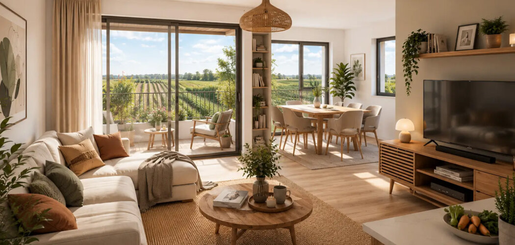 Programme immobilier neuf ALLURE - Village-Neuf cadre résidentiel proche de Bâle (68128) - Référence : 18153