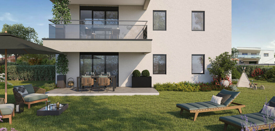 Programme immobilier neuf Cœur Village - Village-Neuf proche de Bâle et de l’Allemagne (68128) - Référence : 18264
