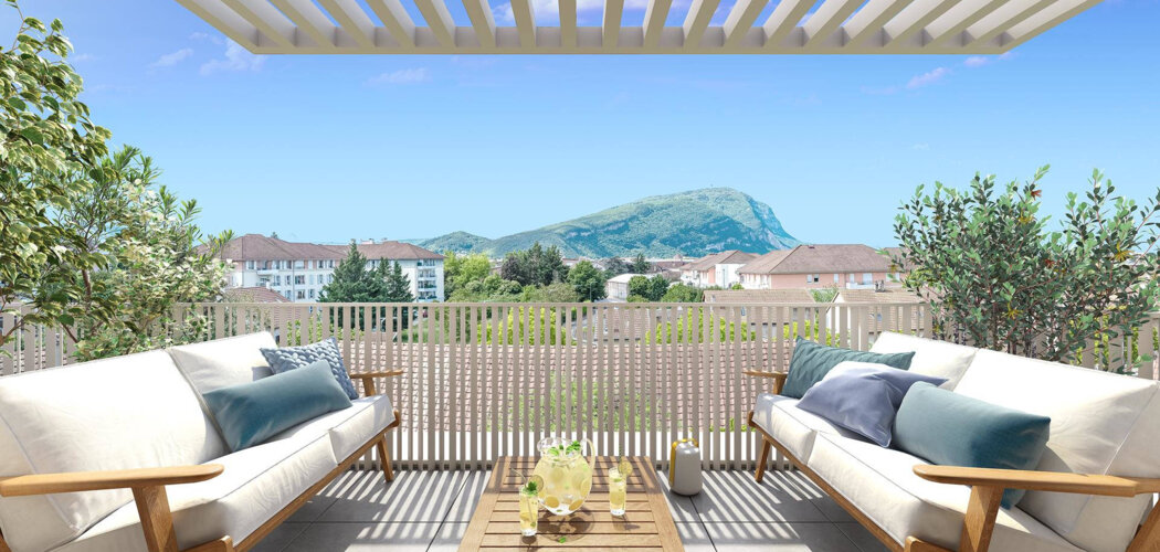 Programme immobilier neuf LE CARAT - Ville-la-Grand à proximité de Genève (74100) - Référence : 9173