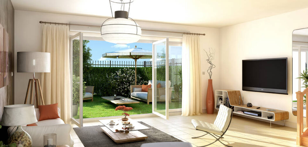 Programme immobilier neuf CÔTÉ JARDIN, CÔTÉ TERRASSE - MAISONS - Villecresnes écoquartier du Bois d’Auteuil proche centre (94440) - Référence : 12465
