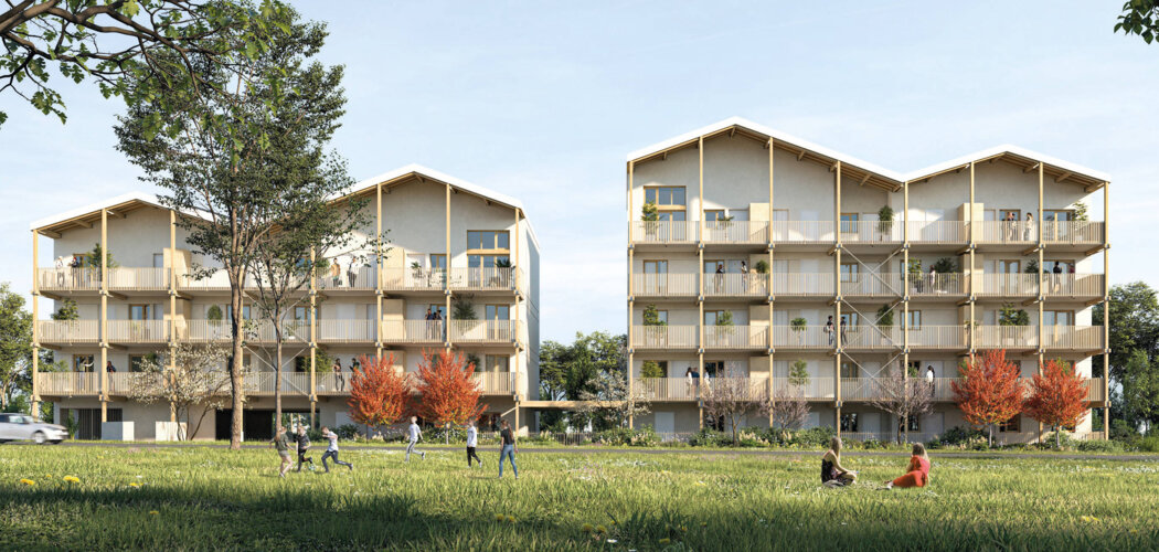 Programme immobilier neuf INSPIRE - Villefranche-sur-Saône : appartements neufs du 2 au 5 pièces en écoquartier Montplaisir (69400) - Référence : 14946