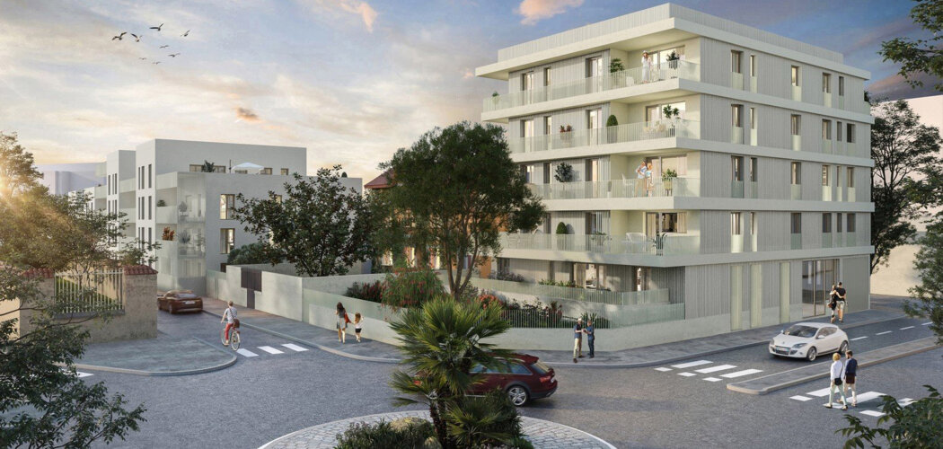 Programme immobilier neuf NUANCE - Villefranche-sur-Saône : Appartements studio–T5 avec balcons, terrasses et jardins en plein centre-ville (69400) - Référence : 14227