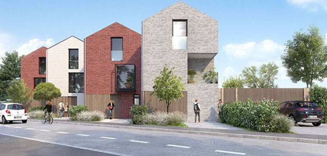Programme immobilier neuf VIOLLET LE DUC - Villejuif : 11 maisons neuves 4 à 5 pièces à 15 min du métro Gustave Roussy (94800) - Référence : 9028