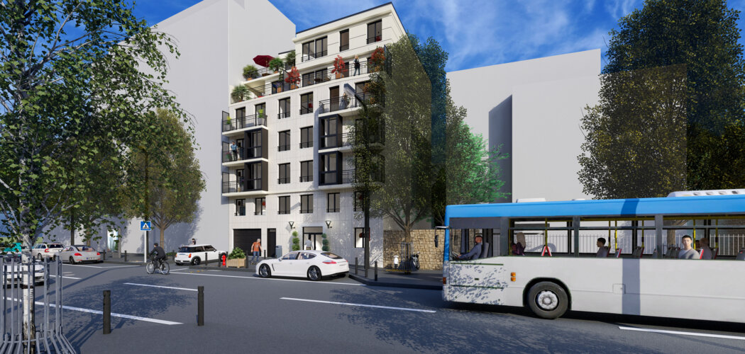 Programme immobilier neuf LES JARDINS DE PARIS - Villejuif à deux pas du métro 7 (94800) - Référence : 12621