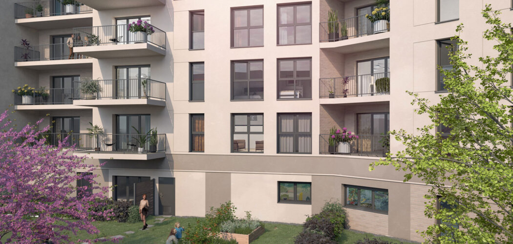 Programme immobilier neuf IMPULSION - Villejuif : appartements neufs du studio au 5 pièces proche du métro 7 Aragon (94800) - Référence : 15020