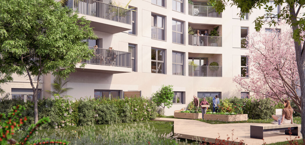 Programme immobilier neuf IMPULSION - Villejuif : appartements neufs du studio au 5 pièces proche du métro 7 Aragon (94800) - Référence : 15020