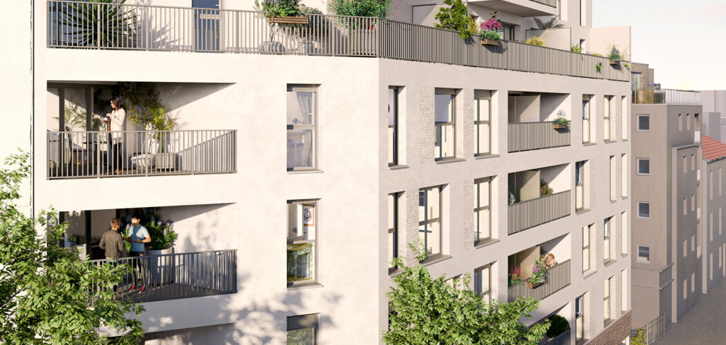 Programme immobilier neuf IMPULSION - Villejuif : appartements neufs du studio au 5 pièces proche du métro 7 Aragon (94800) - Référence : 15020