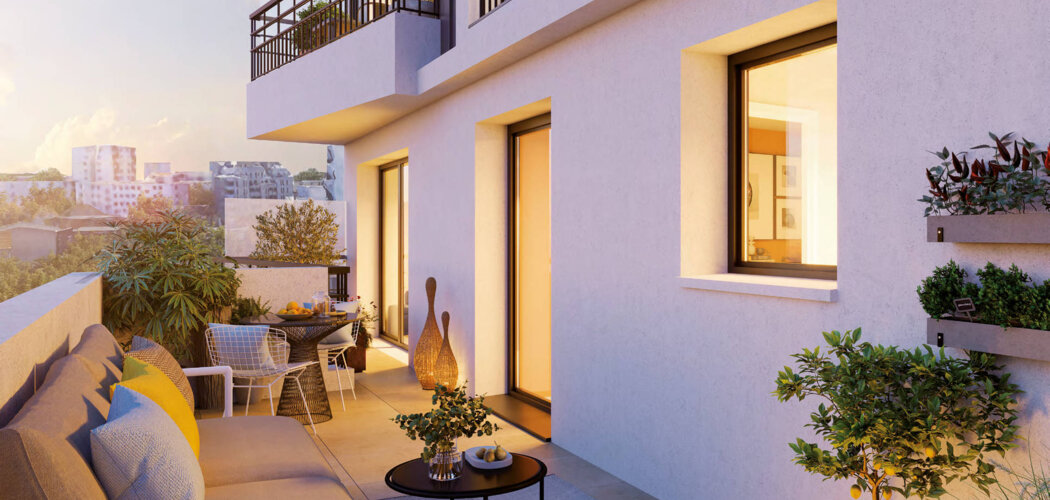 Programme immobilier neuf LE SAINT ROCH - Villejuif : appartements neufs studio–T4 proche du centre-ville et du métro PVC (94800) - Référence : 15750