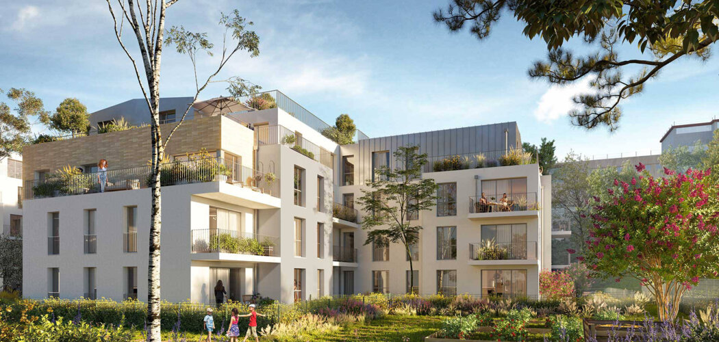Programme immobilier neuf Les Jardins d'Aragon - Villejuif : Appartements studio–T5 avec terrasses, parking souterrain et luminosité proche du métro et tramway (94800) - Référence : 14242
