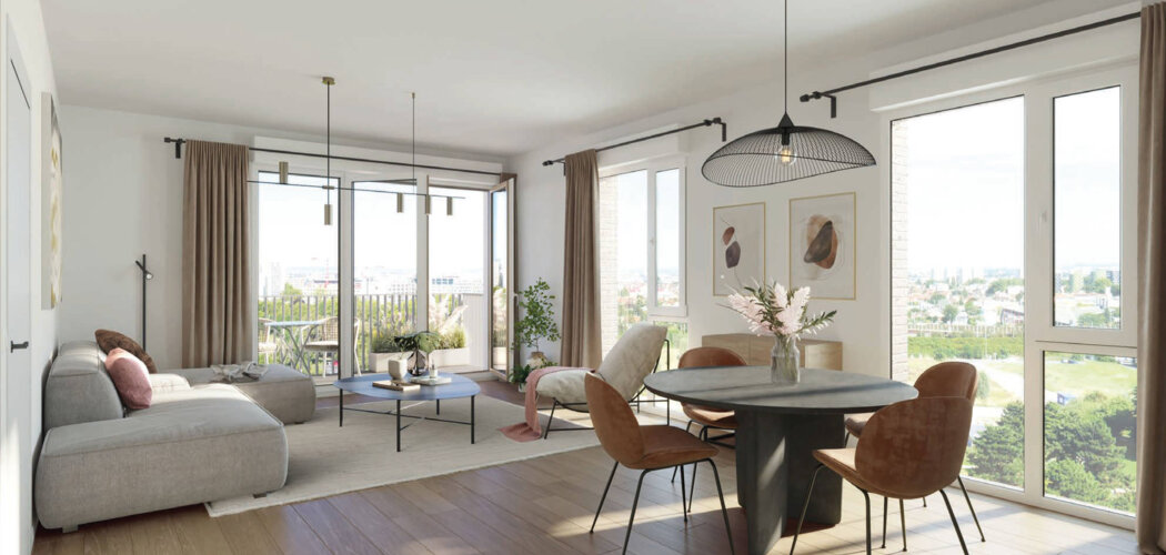 Programme immobilier neuf NOUVEAU REGARD - Villejuif près du métro vers Paris (94800) - Référence : 8860