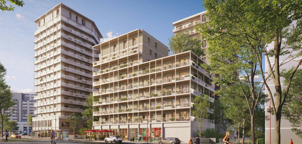 Programme immobilier neuf NOUVEAU REGARD - Villejuif près du métro vers Paris (94800) - Référence : 8860