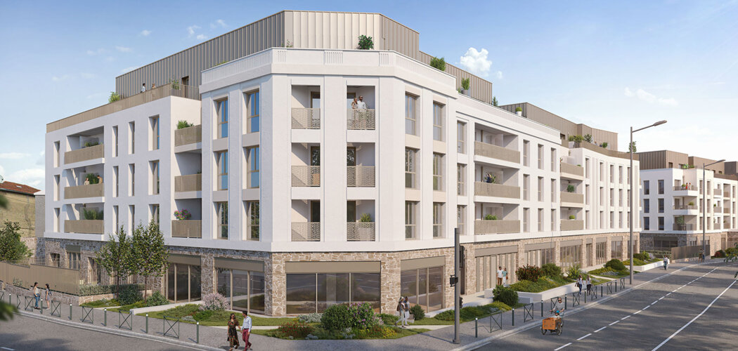 Programme immobilier neuf Aurore - Villemomble, appartements du studio au 4 pièces proches RER E (93250) - Référence : 17630