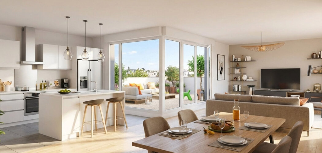 Programme immobilier neuf Les Terrasses Mummoli - Villemomble vivre proche Paris avec accès rapide RER E (93250) - Référence : 16993