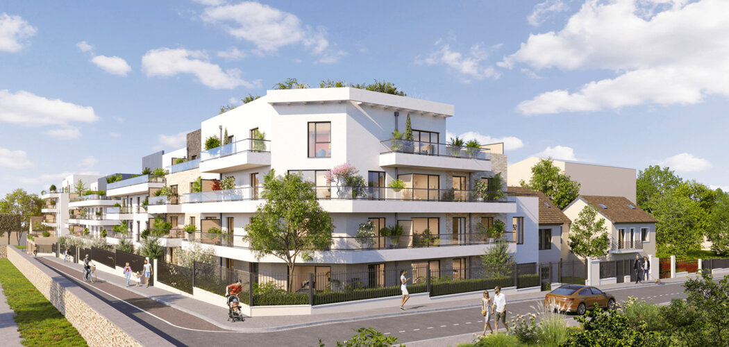 Programme immobilier neuf Les Terrasses Mummoli - Villemomble vivre proche Paris avec accès rapide RER E (93250) - Référence : 16993