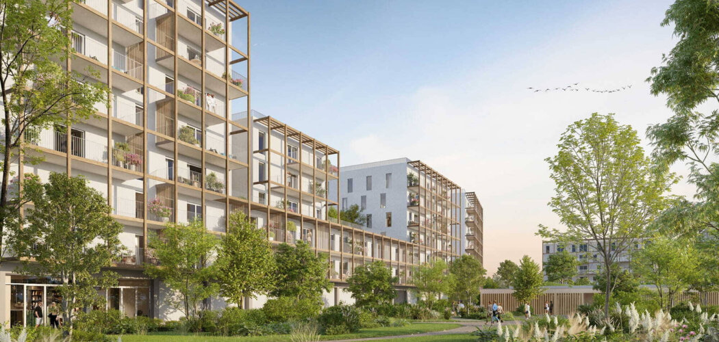Programme immobilier neuf Boscaïa - Domaine de Geneste - Villenave-d'Ornon à deux pas de la future place du marché (33140) - Référence : 15023