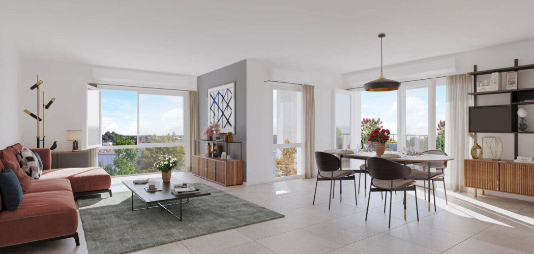 Programme immobilier neuf Les Jardins Saint-Yves - Villenave-d’Ornon centre Pont de la Maye proche du bus (33140) - Référence : 15019
