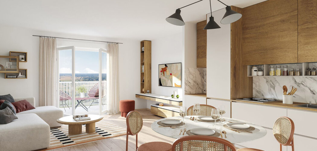 Programme immobilier neuf Naturessence - Villenave-d'Ornon proche tram C (33140) - Référence : 15027
