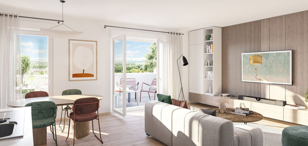 Programme immobilier neuf Naturessence - Villenave-d'Ornon proche tram C (33140) - Référence : 15027