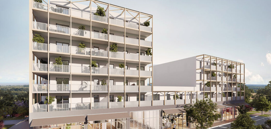 Programme immobilier neuf Naturessence - Villenave-d'Ornon proche tram C (33140) - Référence : 15027