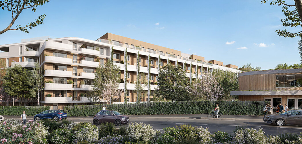 Programme immobilier neuf Vertu’Ose - Villeneuve d’Ascq à proximité du métro et aux portes de Lille (59491) - Référence : 15722