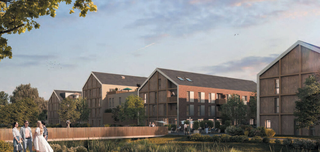 Programme immobilier neuf LE BORD COTE - Villeneuve-d’Ascq : appartements neufs T2–T4 dans le quartier historique de la Maillerie (59491) - Référence : 10882