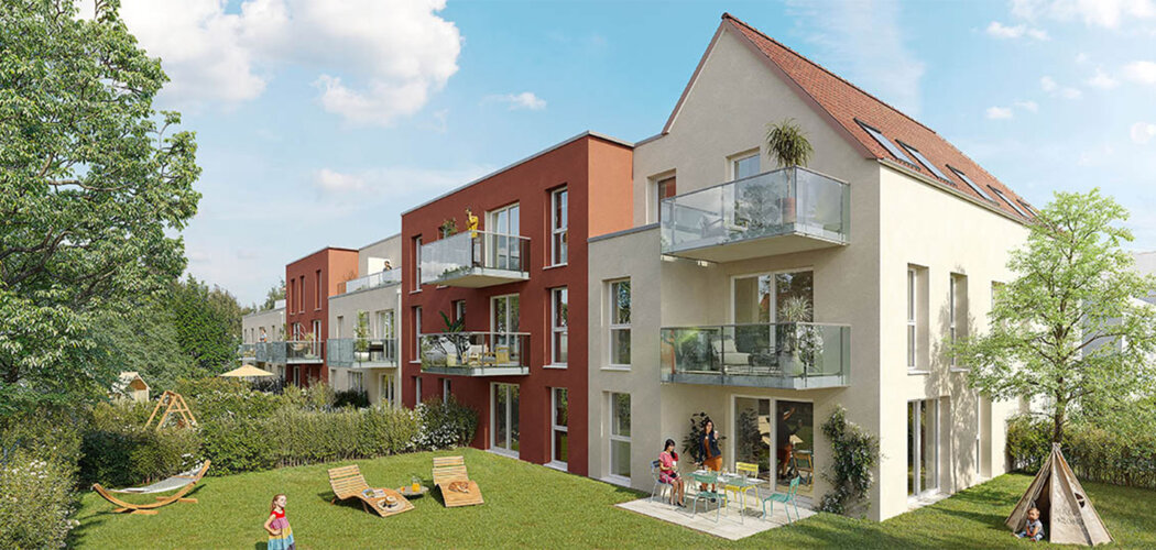 Programme immobilier neuf RESIDENCE GASTON BARATTE - Villeneuve-d’Ascq proche de la gare (59491) - Référence : 16809