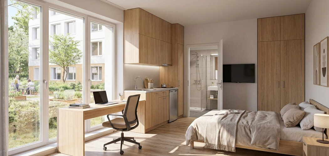 Programme immobilier neuf PULSE - Villeneuve-d'Ascq investissement étudiant à 6 minutes du métro (59491) - Référence : 18159