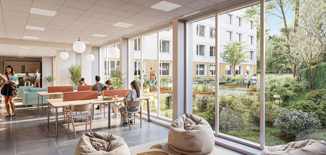 Programme immobilier neuf PULSE - Villeneuve-d'Ascq investissement étudiant à 6 minutes du métro (59491) - Référence : 18159