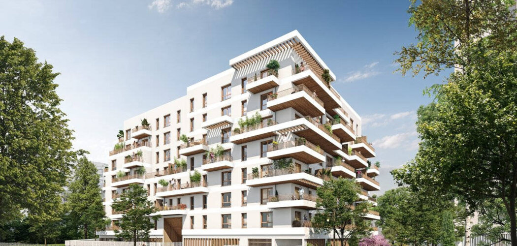 Programme immobilier neuf ILOT VERT - Villeneuve-la-Garenne  à deux pas du tram T1 et ligne 15 (92390) - Référence : 15341