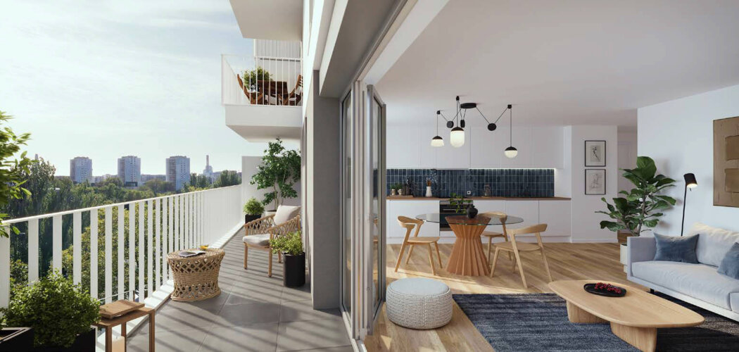 Programme immobilier neuf RIVE NATURE - Villeneuve-la-Garenne au cœur de la place commerçante (92390) - Référence : 16139