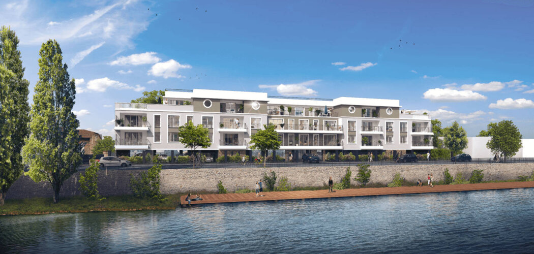 Programme immobilier neuf LES RIVES DU ROI - Villeneuve-le-Roi à deux pas du RER D (94290) - Référence : 11430