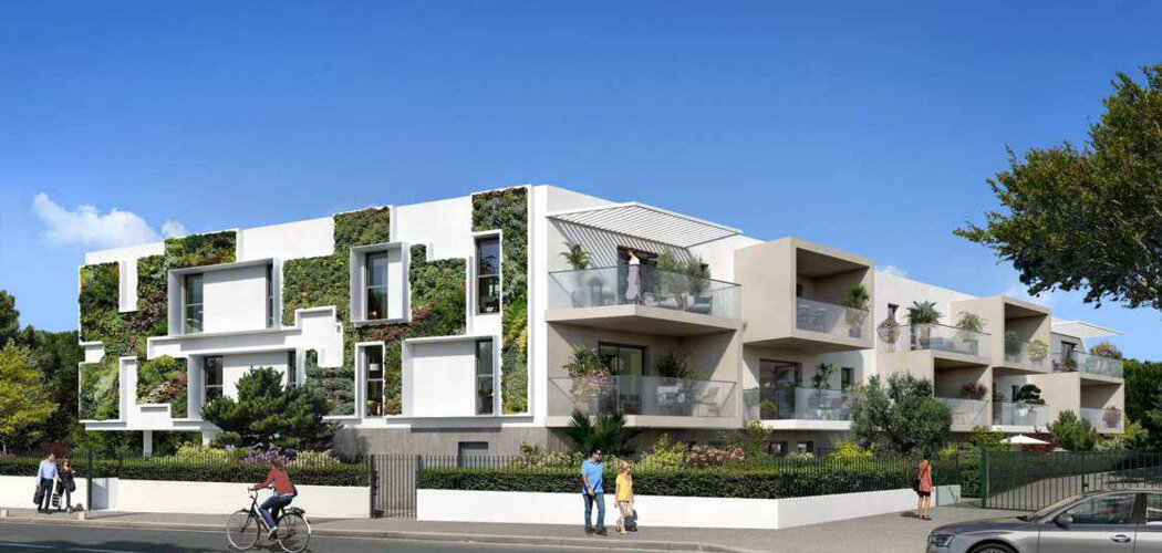 Programme immobilier neuf ART & VERDE - Villeneuve-lès-Maguelone : Appartements studio–T4 avec terrasses, jardins et parking sécurisé à 5 min du cœur de ville (34750) - Référence : 4713