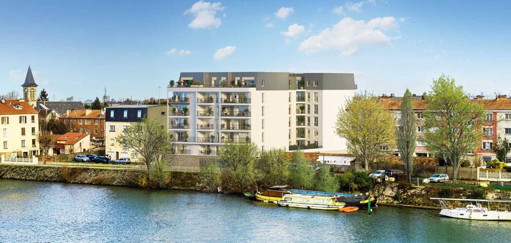 Programme immobilier neuf Seinographic - Villeneuve-Saint-Georges : appartements neufs du 2 au 4 pièces à 5 min du RER D (94190) - Référence : 15102