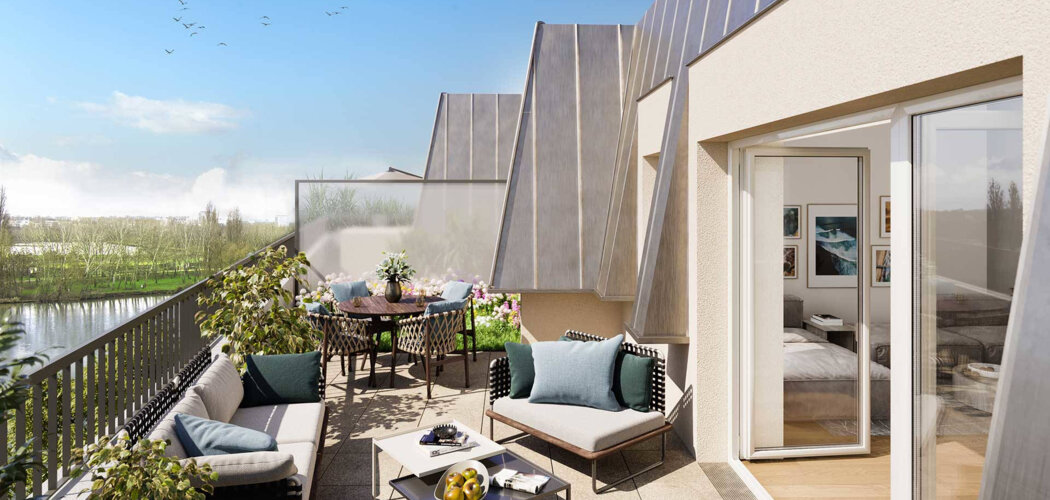 Programme immobilier neuf Seinographic - Villeneuve-Saint-Georges : appartements neufs du 2 au 4 pièces à 5 min du RER D (94190) - Référence : 15102
