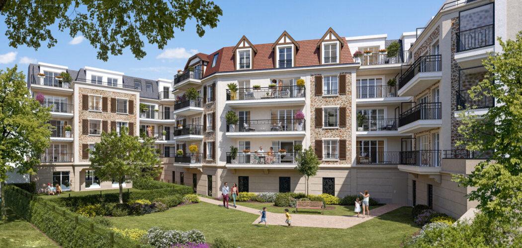 Programme immobilier neuf Villa Guynemer - Villeneuve-Saint-Georges : appartements neufs T2–T4 à 900m du RER D (94190) - Référence : 15732