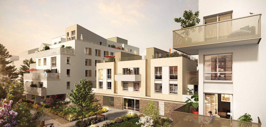 Programme immobilier neuf LES JARDINS SAINT-GEORGES - Villeneuve-Saint-Georges : Appartements studio–T5 avec terrasses, parking et proximité gare de Villeneuve Triage (94190) - Référence : 14559